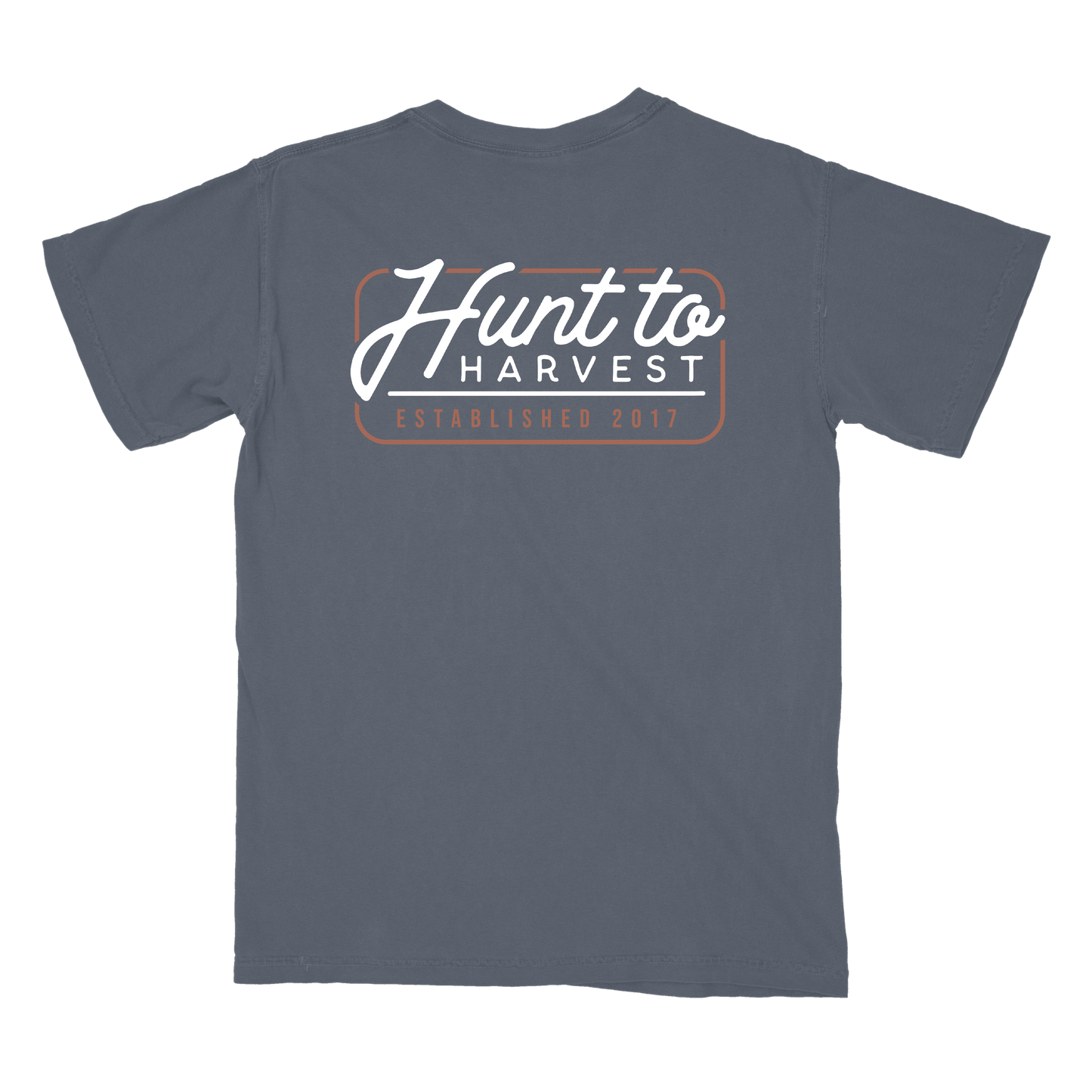 Logo Tee-Coral or Midnight Navy