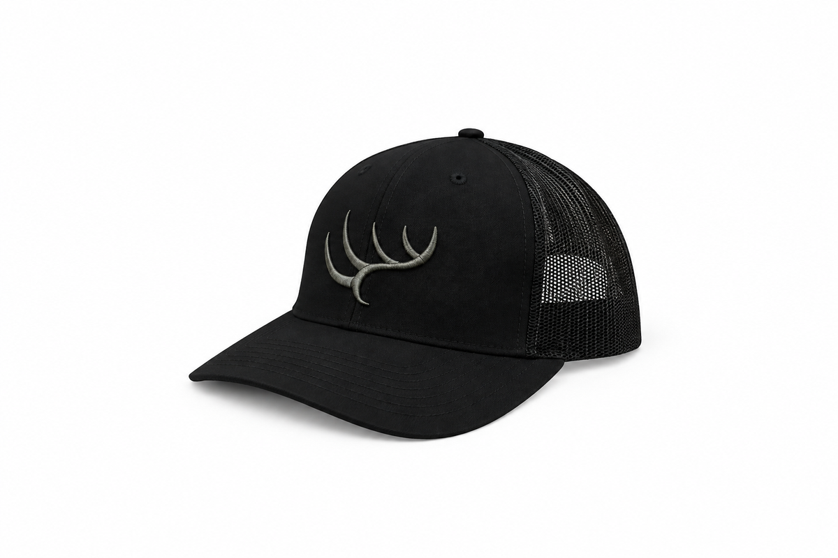 Hunt to Harvest Signature Hat - Solid Black