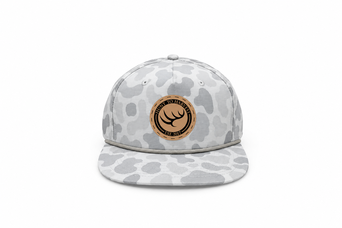 Leather Patch Rope Hat - Cool Sneaux