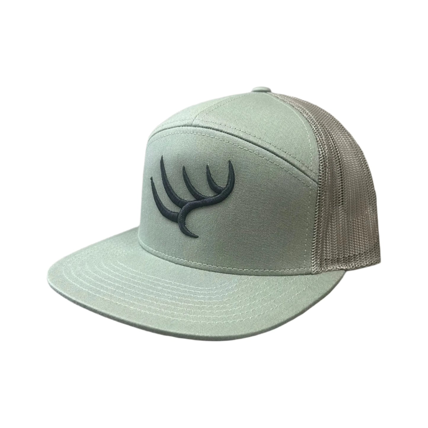 Hunt to Harvest 7 Panel Hat - Solid Loden