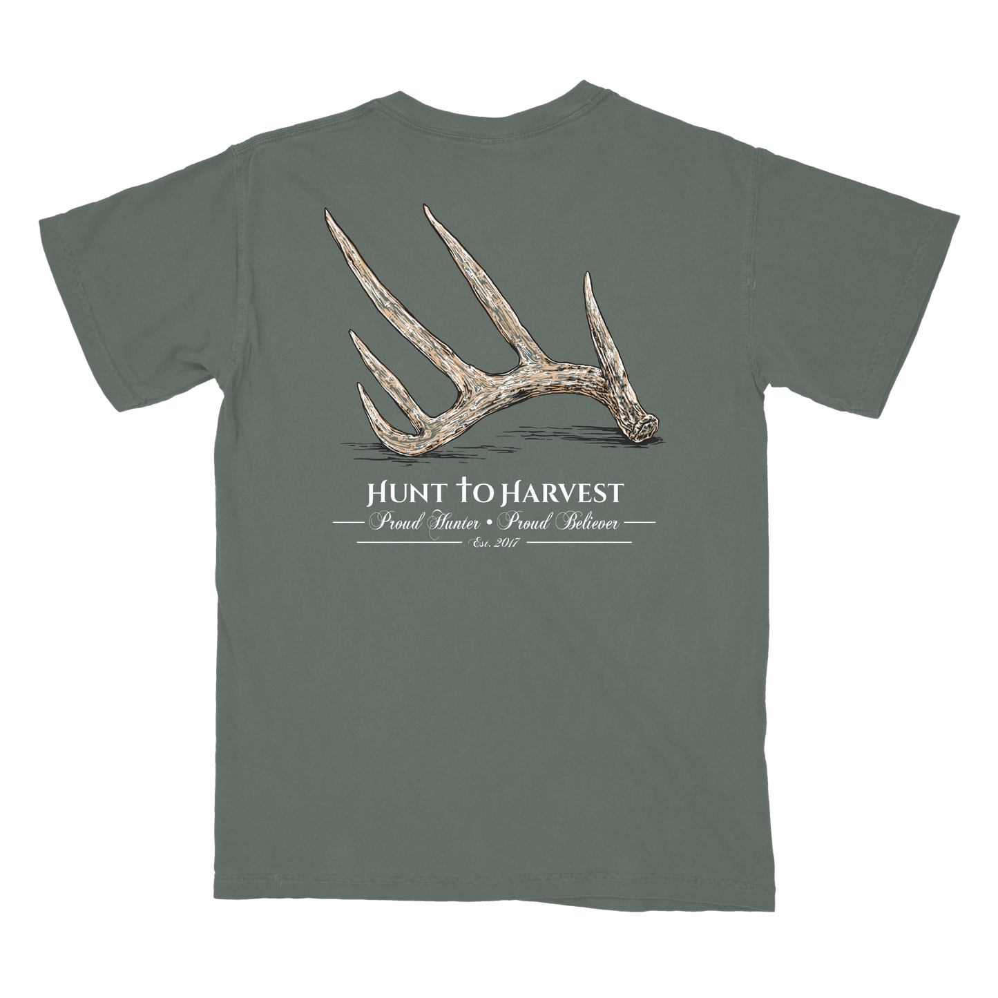 Shed Tee-Matte Green-BACK-ORDER SHIPS 8-15-25