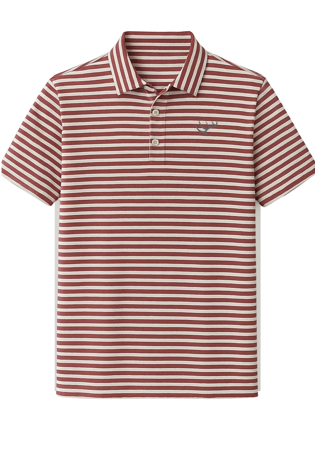 HtH Performance Polo- Crimson/White