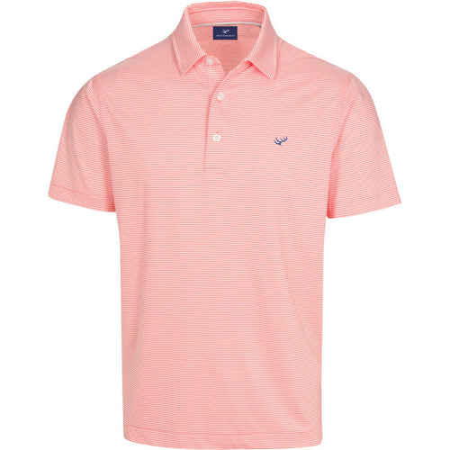 HtH Performance Polo - Coral / White - Hunt to Harvest