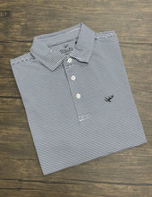 Load image into Gallery viewer, HtH Performance Polo- Midnight Blue/White - Hunt to Harvest
