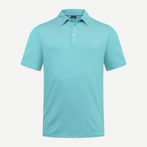 HtH Performance Polo - Teal / White - Hunt to Harvest