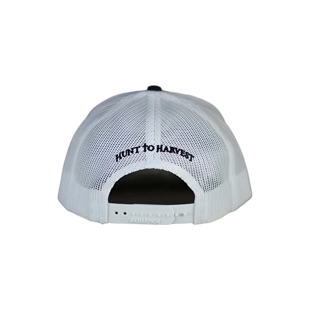Hunt to Harvest Signature Hat - Navy & White - Hunt to Harvest