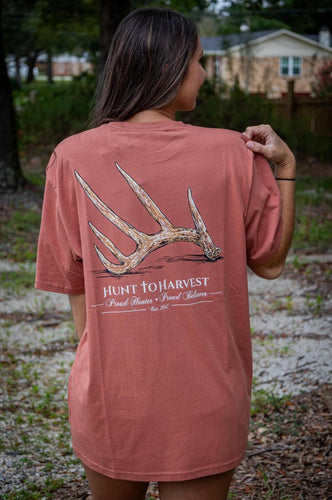 Short Sleeve Shed Tee - Clay - Hunt to Harvest