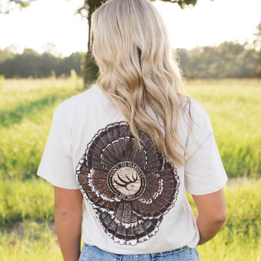 Turkey Feathers- Moonbeam