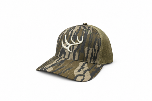 Hunt to Harvest Signature Hat -Mossy Oak Bottomland