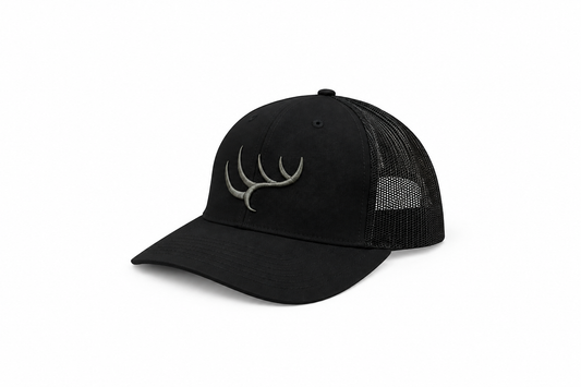Hunt to Harvest Signature Hat - Solid Black