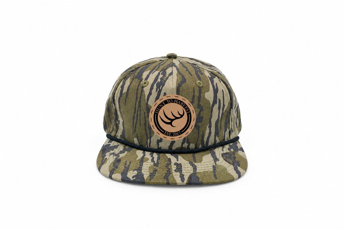 Leather Patch Rope Hat - Bottomland