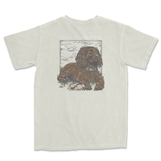 Dog and Dove Tee-Cannoli Cream or Bay