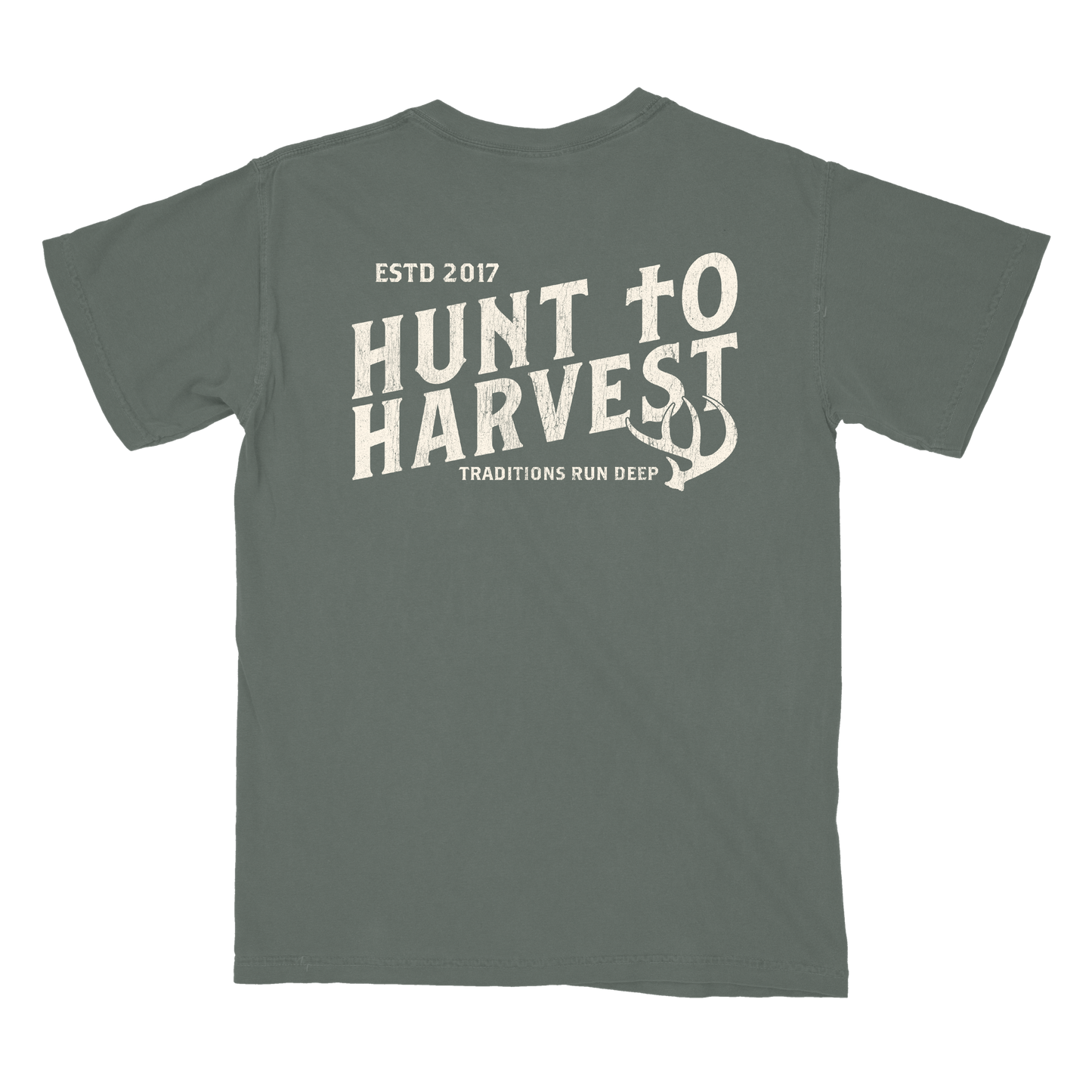 Retro Logo Tee-Matte Green-BACK-ORDER SHIPS 8-15-25