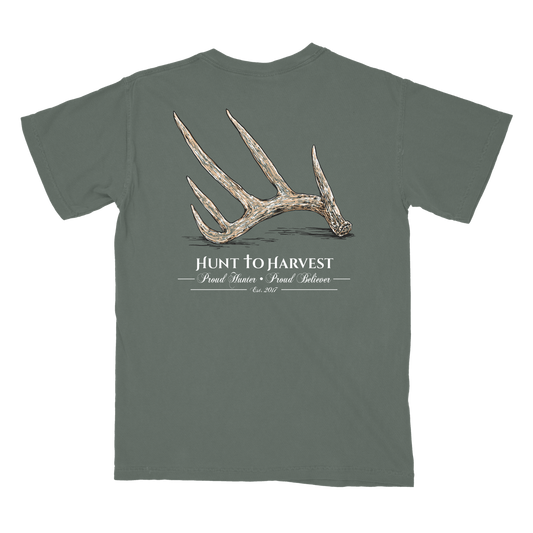 Shed Tee-Matte Green-BACK-ORDER SHIPS 8-15-25