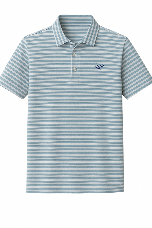 HtH Performance Polo - Carolina Blue