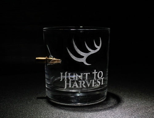 11 oz Bullet Glass - Hunt to Harvest