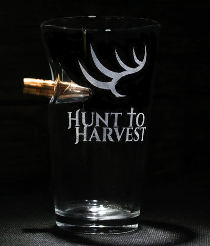 16 oz Bullet Glass - Hunt to Harvest