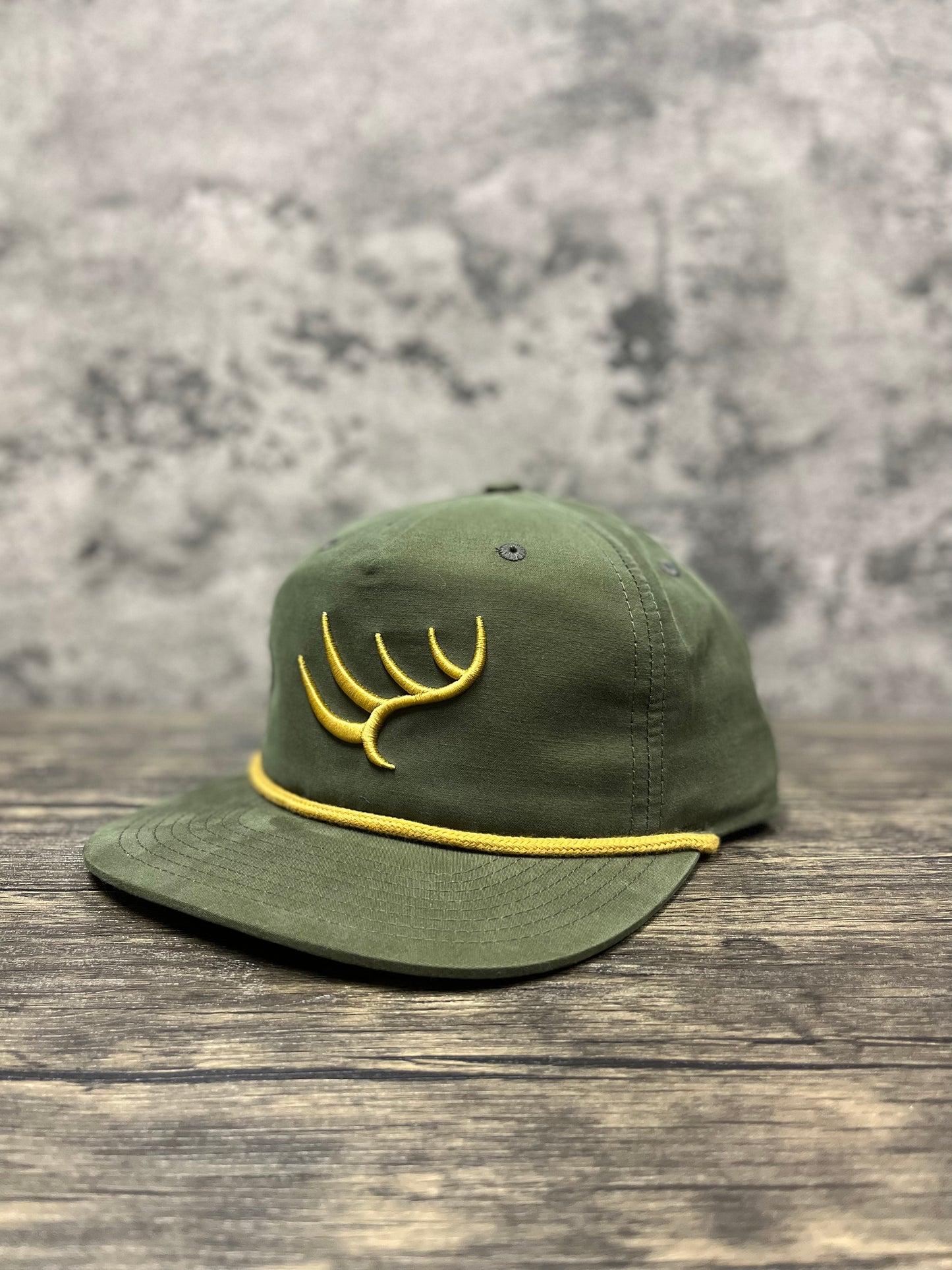 Hunt to Harvest Signature Antler Hat - Loden Rope Hat