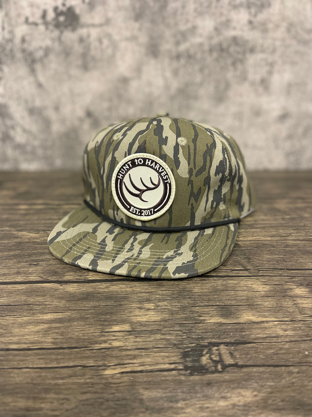 Hunt to Harvest Circle Woven Patch Hat - Bottomland Rope Hat