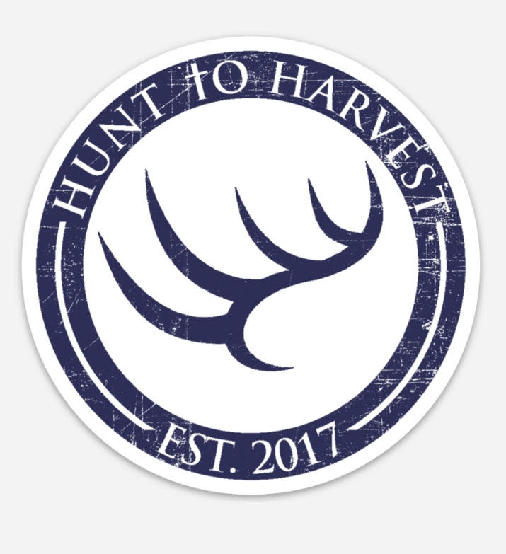 HtH Distressed Logo Sticker - Hunt to Harvest