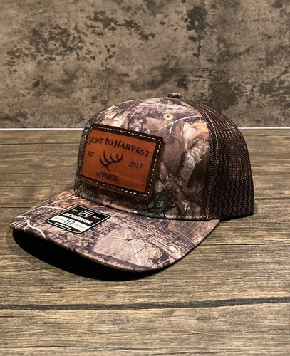 HtH Realtree Edge Hat - Leather Patch - Hunt to Harvest