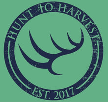 Load image into Gallery viewer, Long Sleeve Distressed Circle-Jade - Hunt to Harvest
