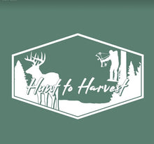 Load image into Gallery viewer, Long Sleeve Silhouette Logo-Green - Hunt to Harvest
