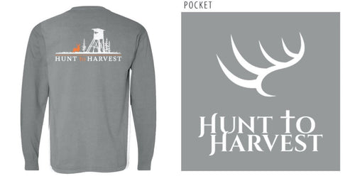 Long Sleeve Solo Stand-Alloy Gray - Hunt to Harvest
