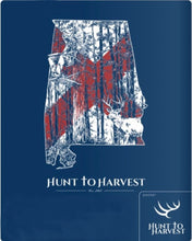 Load image into Gallery viewer, Short Sleeve Alabama Bow Hunter - Navy - Hunt to Harvest
