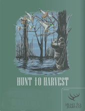 Load image into Gallery viewer, Short Sleeve Duck Hunting Scene - Light Green - Hunt to Harvest

