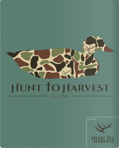 Youth Short Sleeve Camo Mallard - Light Green - Hunt to Harvest